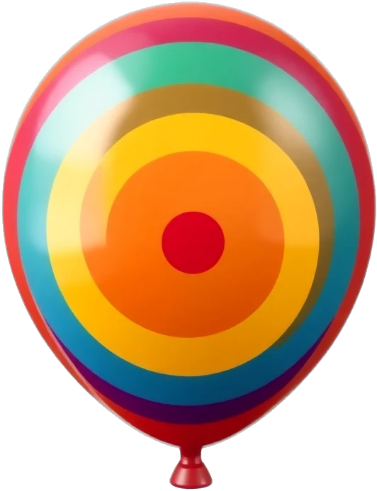 Rainbow Balloon